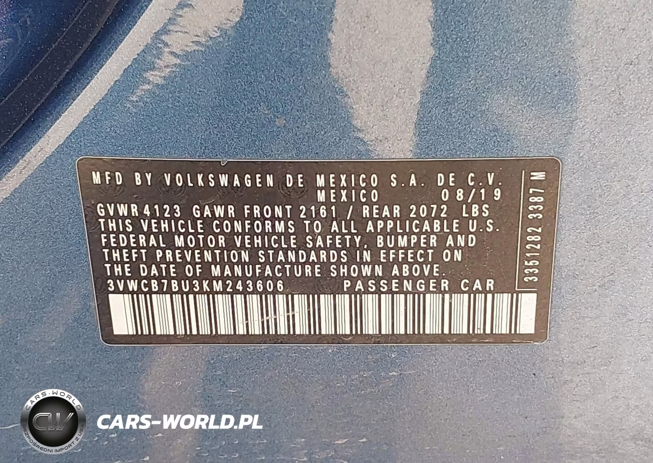 2019 Volkswagen Jetta 1.4T R-Line-1.4T S-1.4T Se VIN:3VWCB7BU3KM243606 - 9