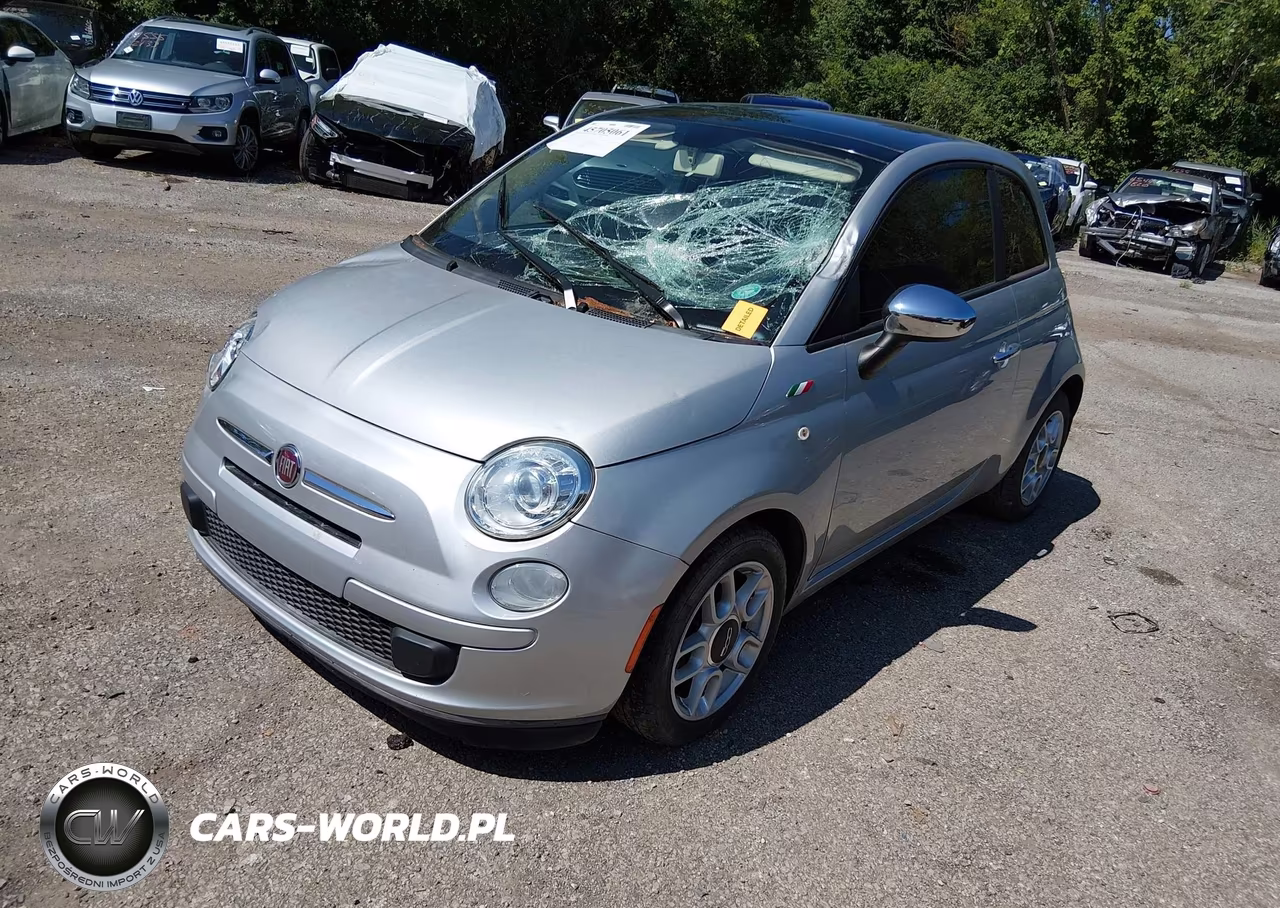 2013 Fiat 500 Pop VIN:3C3CFFAR1DT636144 - 2