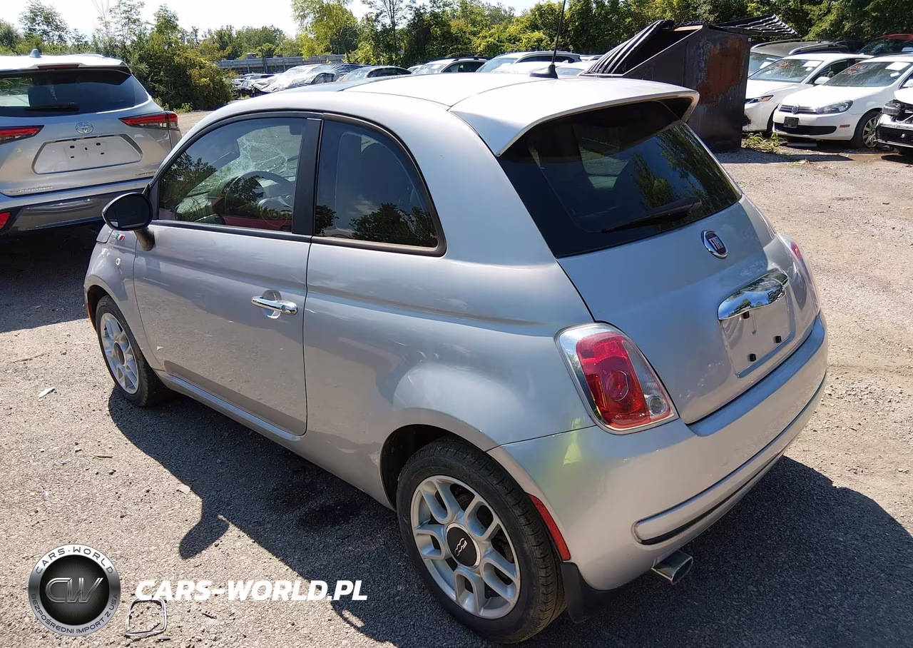 2013 Fiat 500 Pop VIN:3C3CFFAR1DT636144 - 3