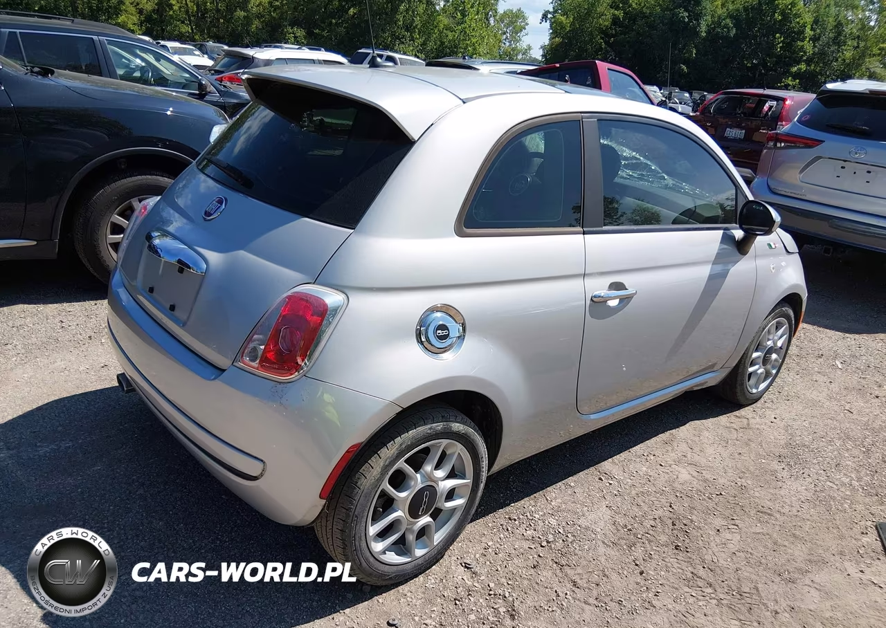 2013 Fiat 500 Pop VIN:3C3CFFAR1DT636144 - 4
