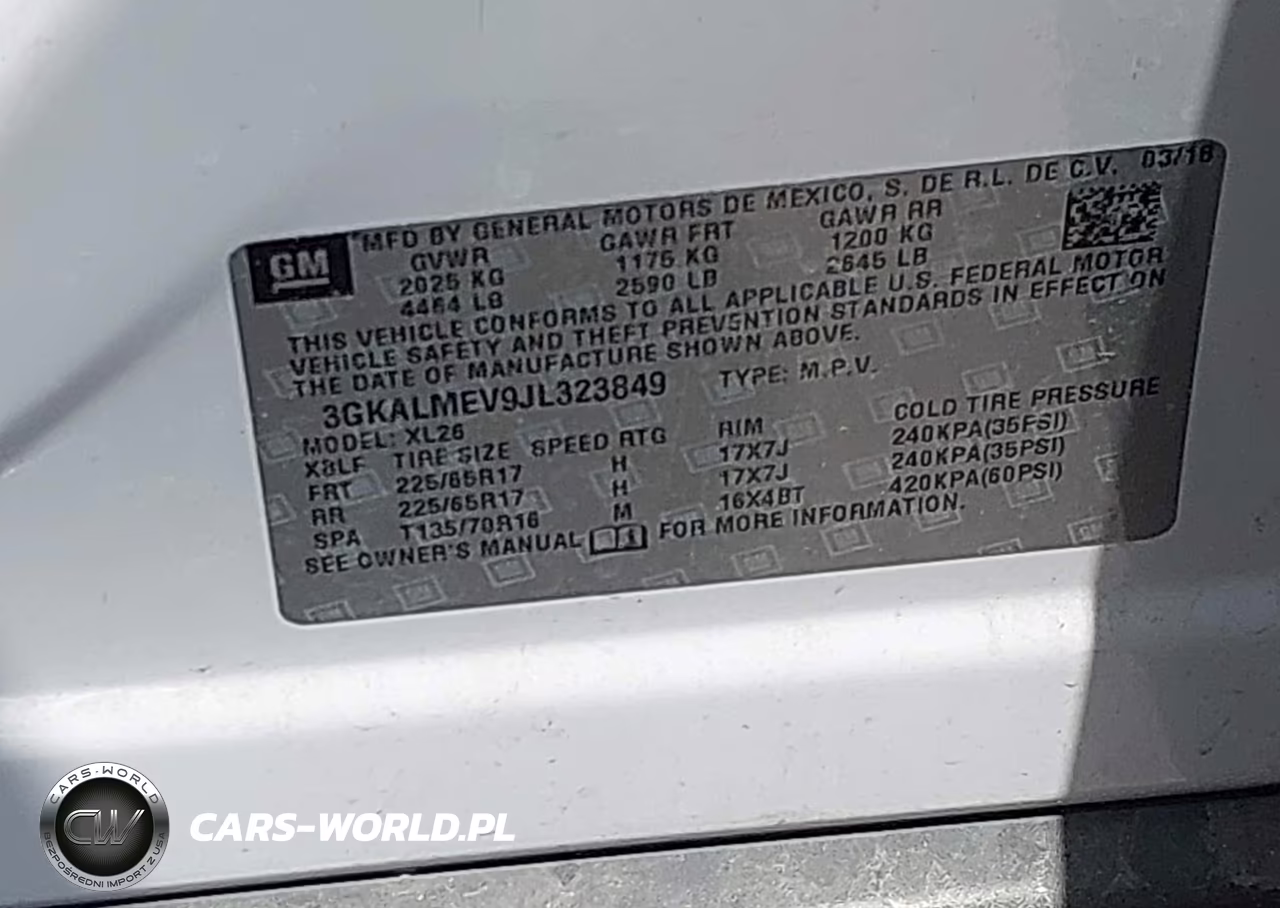 2018 GMC Terrain Sle VIN:3GKALMEV9JL323849 - 9