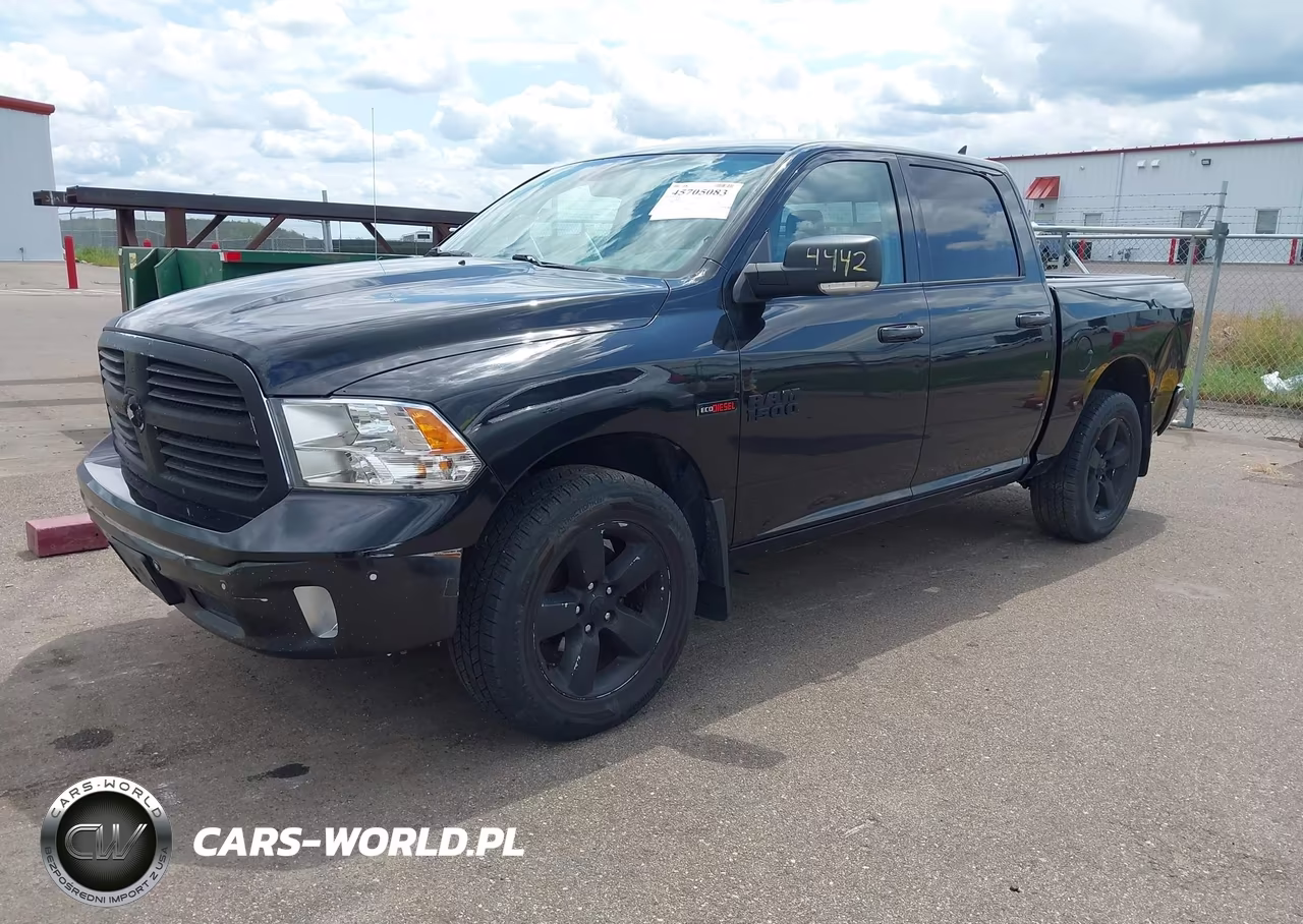 2017 Ram 1500 Big Horn 4X4 5'7 Box VIN:1C6RR7LM1HS881450 - 2