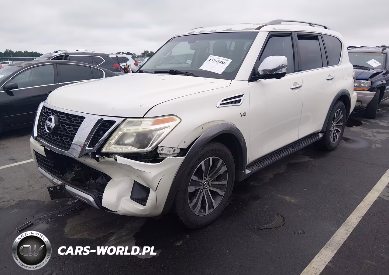 2017 Nissan Armada Sl VIN:JN8AY2ND9H9002300 - 2