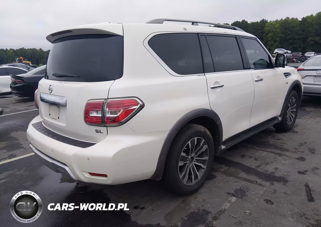 2017 Nissan Armada Sl VIN:JN8AY2ND9H9002300 - 4
