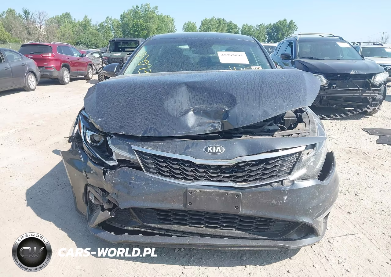 2019 Kia Optima Lx VIN:5XXGT4L3XKG378041 - 12