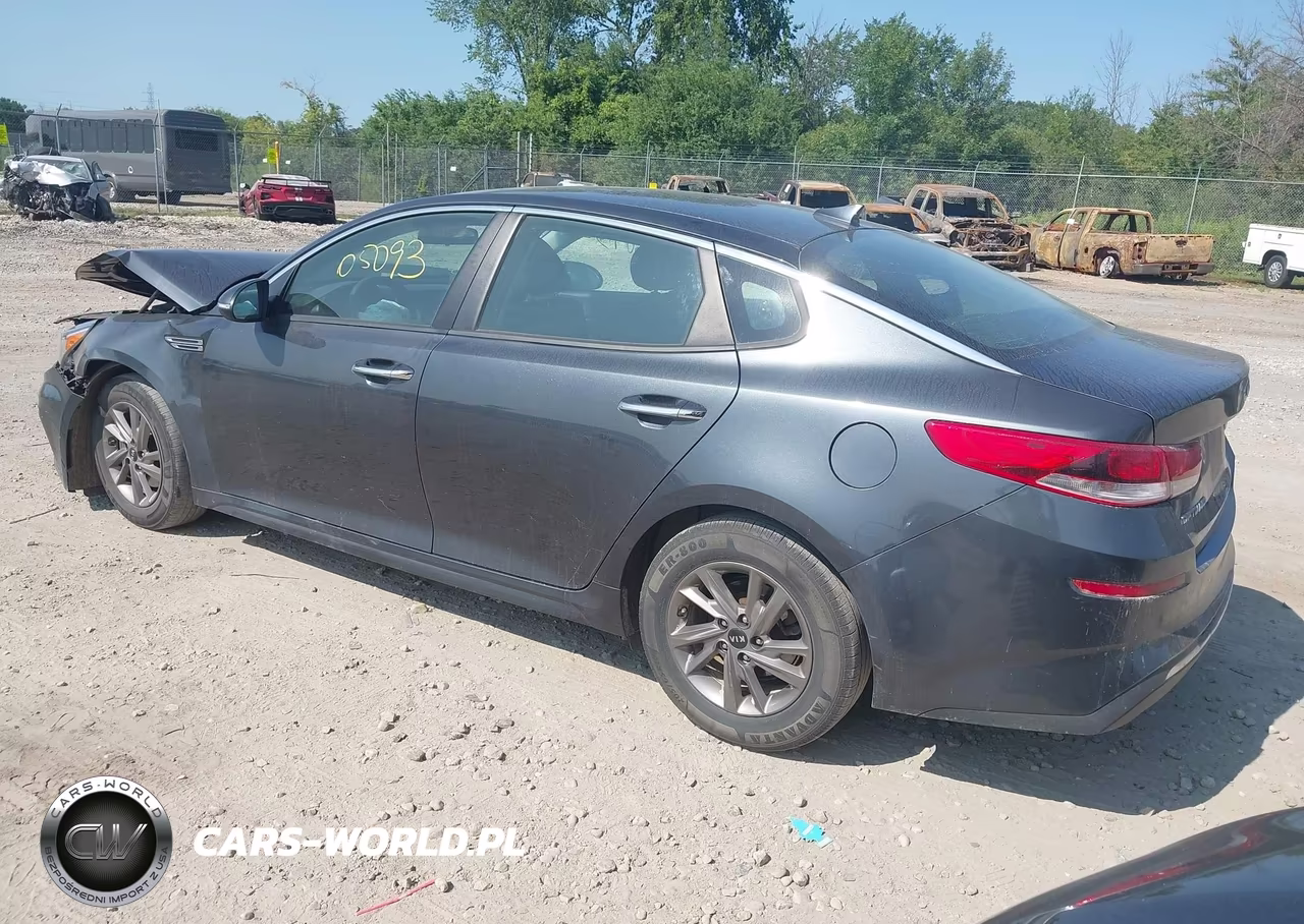 2019 Kia Optima Lx VIN:5XXGT4L3XKG378041 - 3