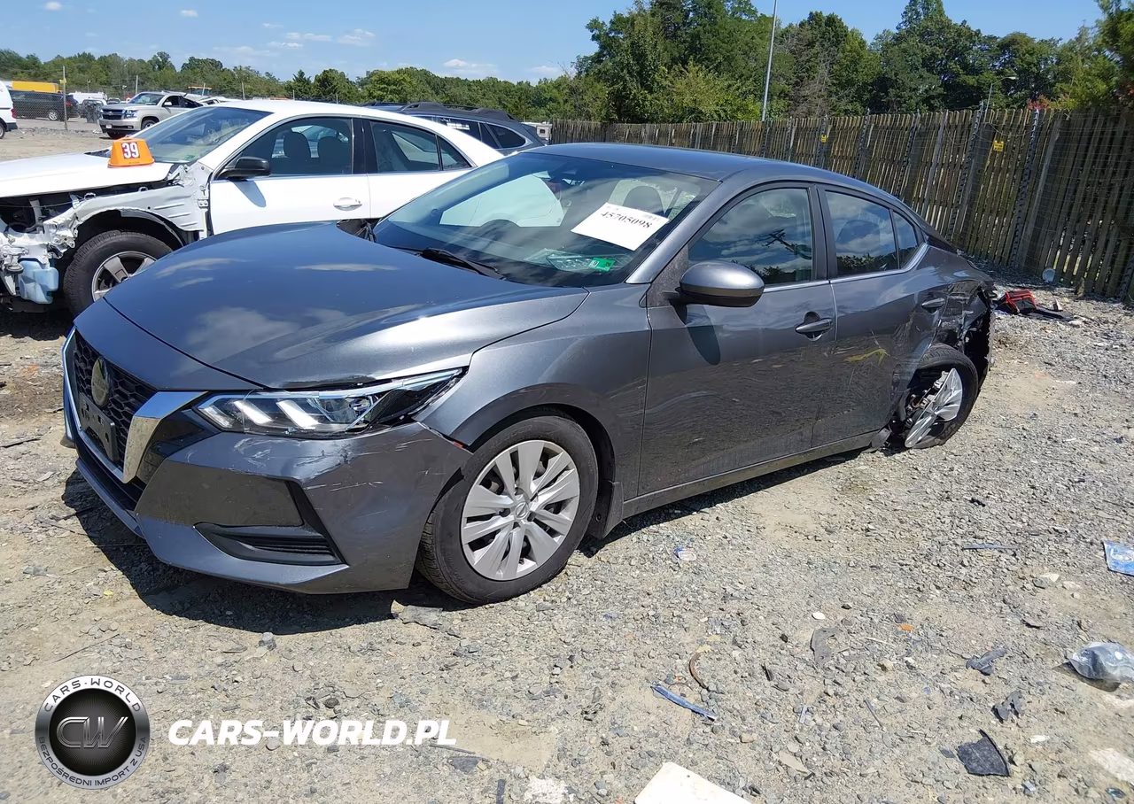 2020 Nissan Sentra S Xtronic Cvt VIN:3N1AB8BV5LY300717 - 2