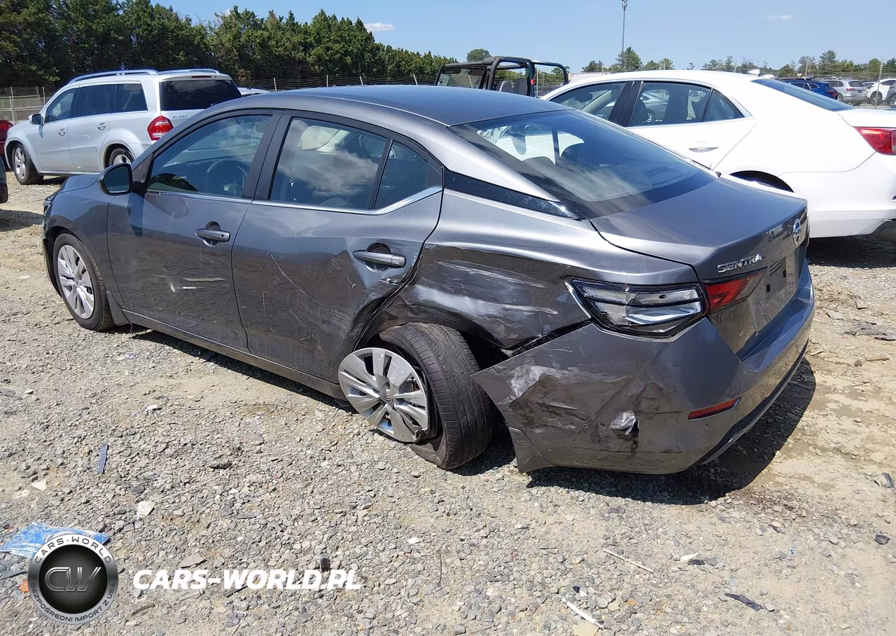 2020 Nissan Sentra S Xtronic Cvt VIN:3N1AB8BV5LY300717 - 3