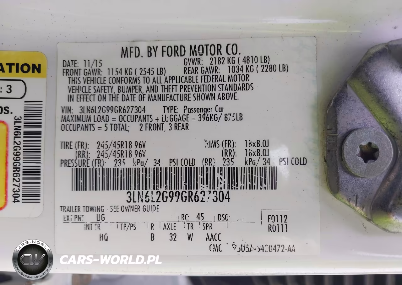 2016 Lincoln Mkz VIN:3LN6L2G99GR627304 - 9