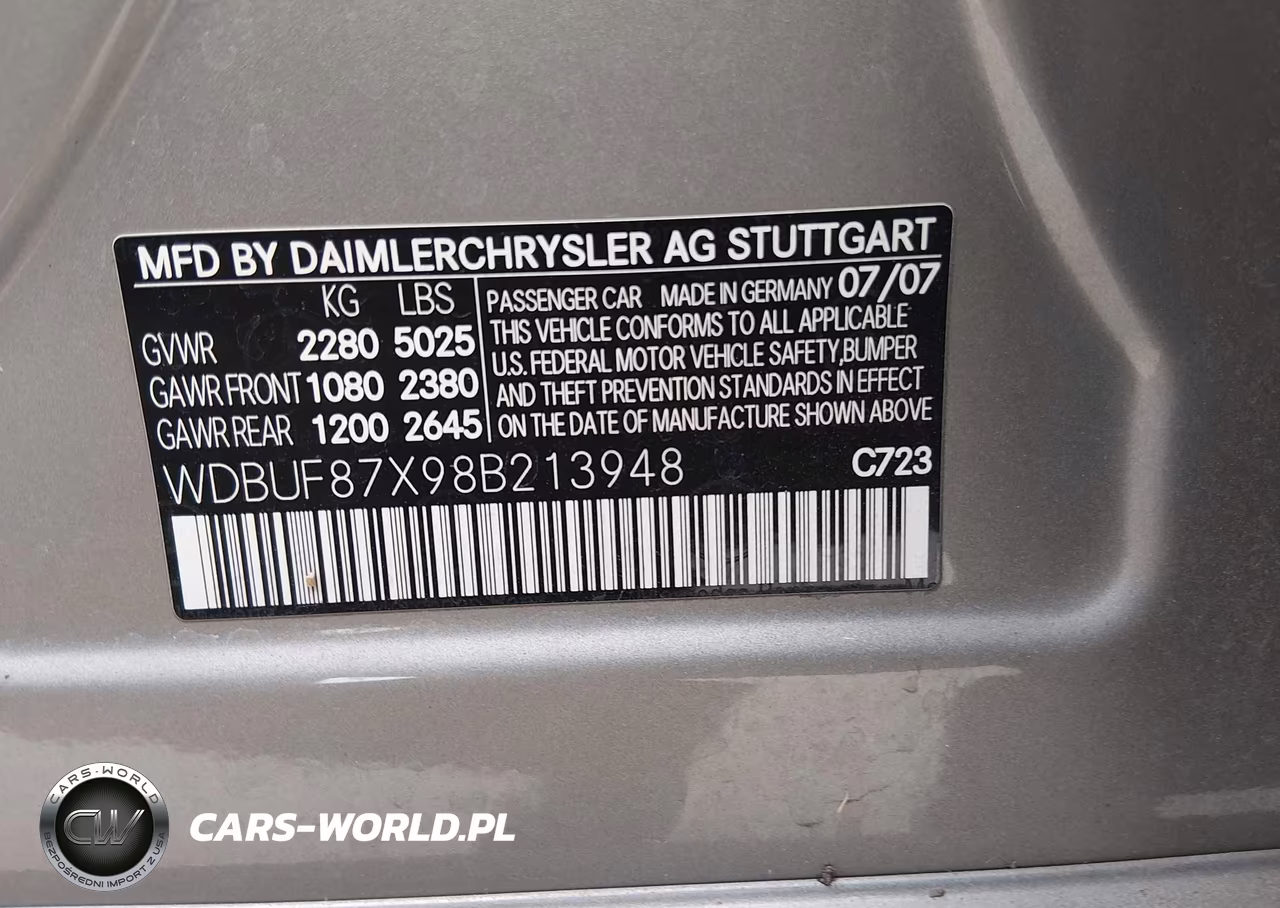 2008 Mercedes-Benz E 350 4Matic VIN:WDBUF87X98B213948 - 8