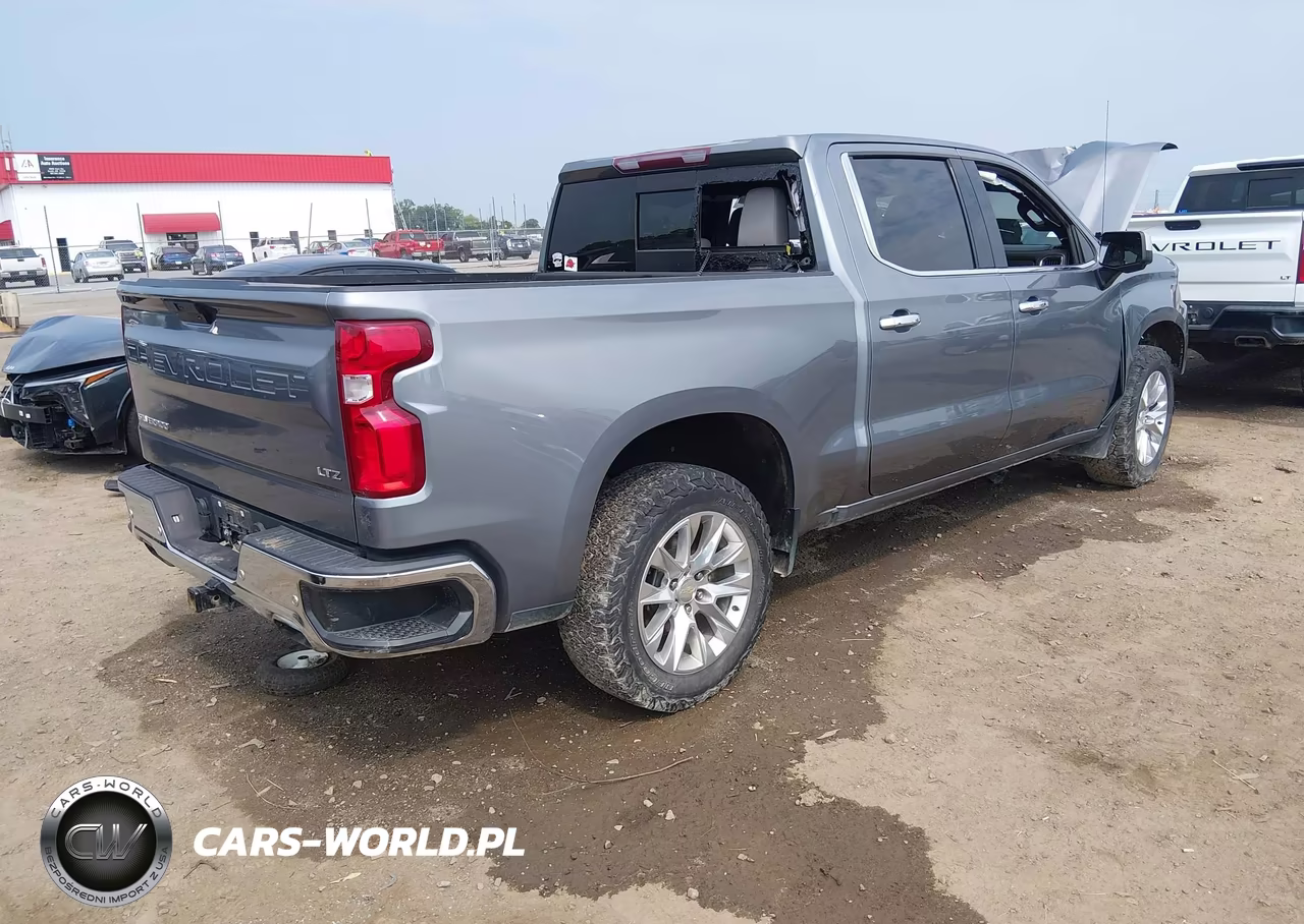 2021 Chevrolet Silverado 1500 4Wd Short Bed Ltz VIN:1GCUYGED7MZ423335 - 4