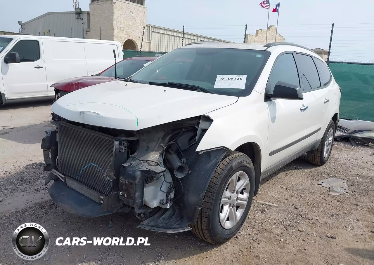 2015 Chevrolet Traverse Ls VIN:1GNKRFKD9FJ211385 - 2