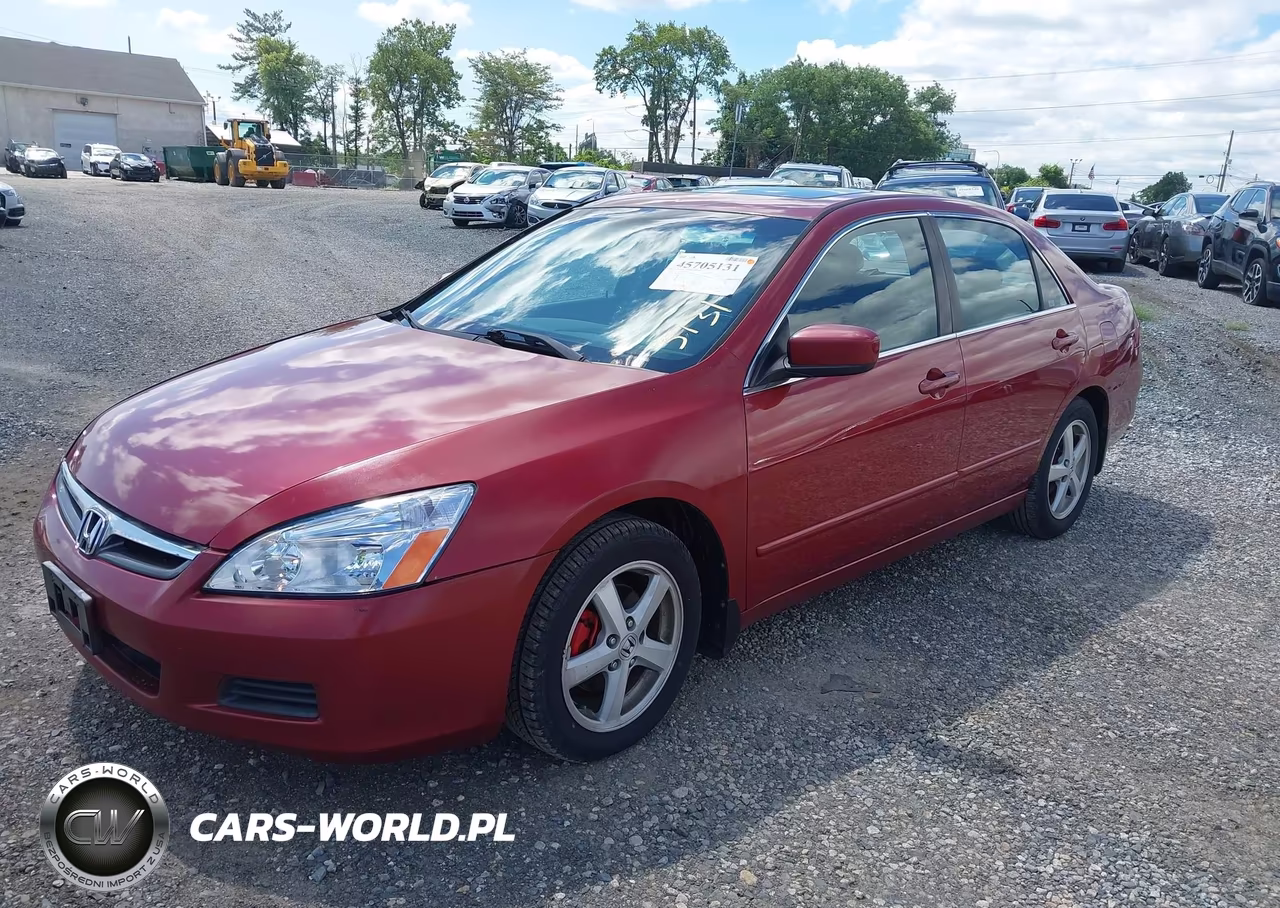 2007 Honda Accord 2.4 Ex VIN:1HGCM56777A168243 - 2