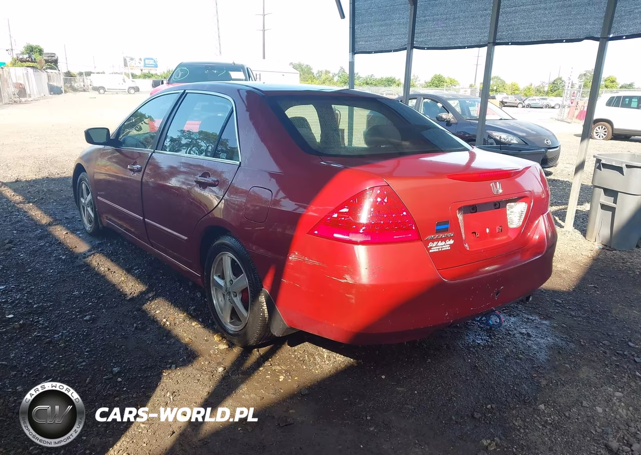 2007 Honda Accord 2.4 Ex VIN:1HGCM56777A168243 - 3