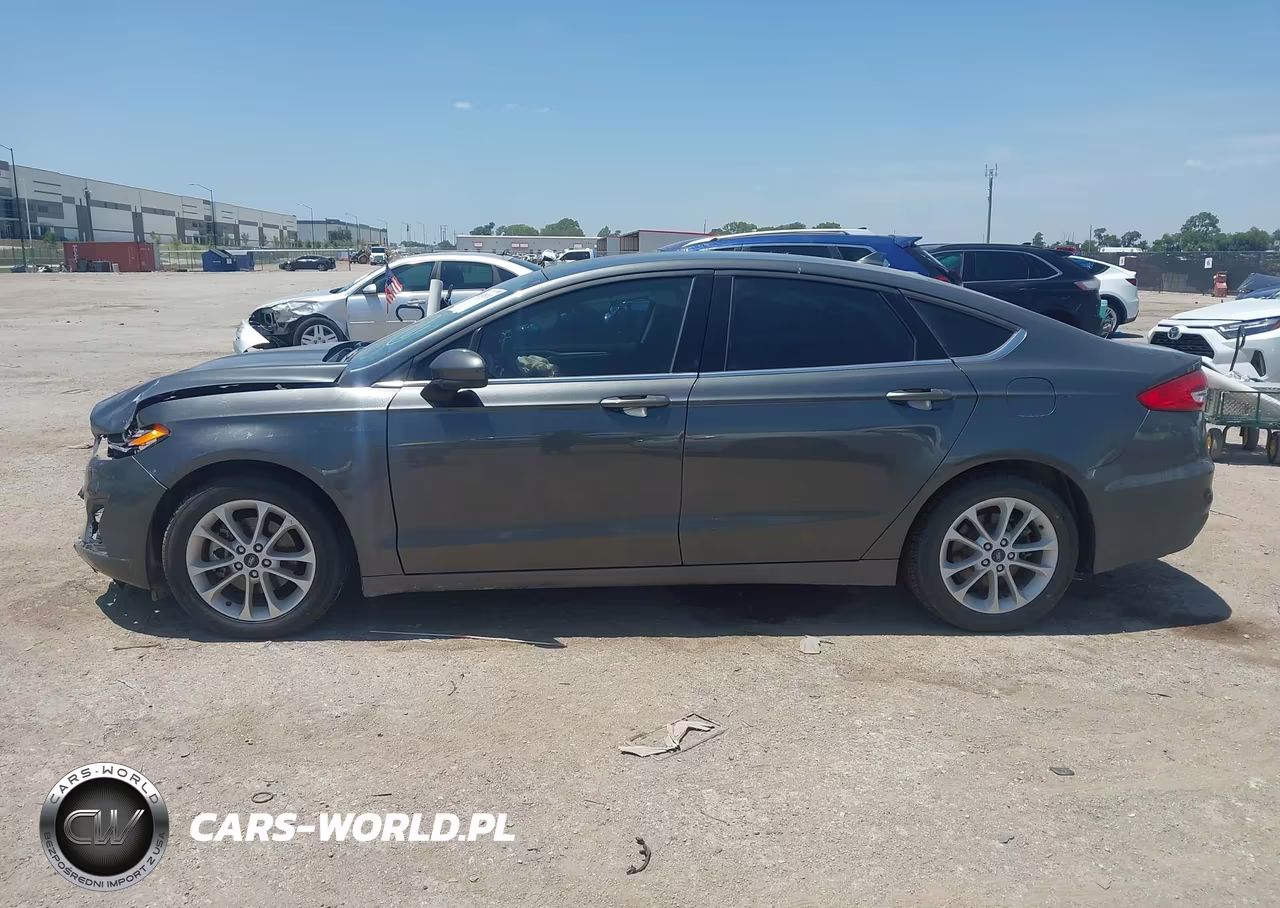 2019 Ford Fusion Se VIN:3FA6P0HD1KR280601 - 14