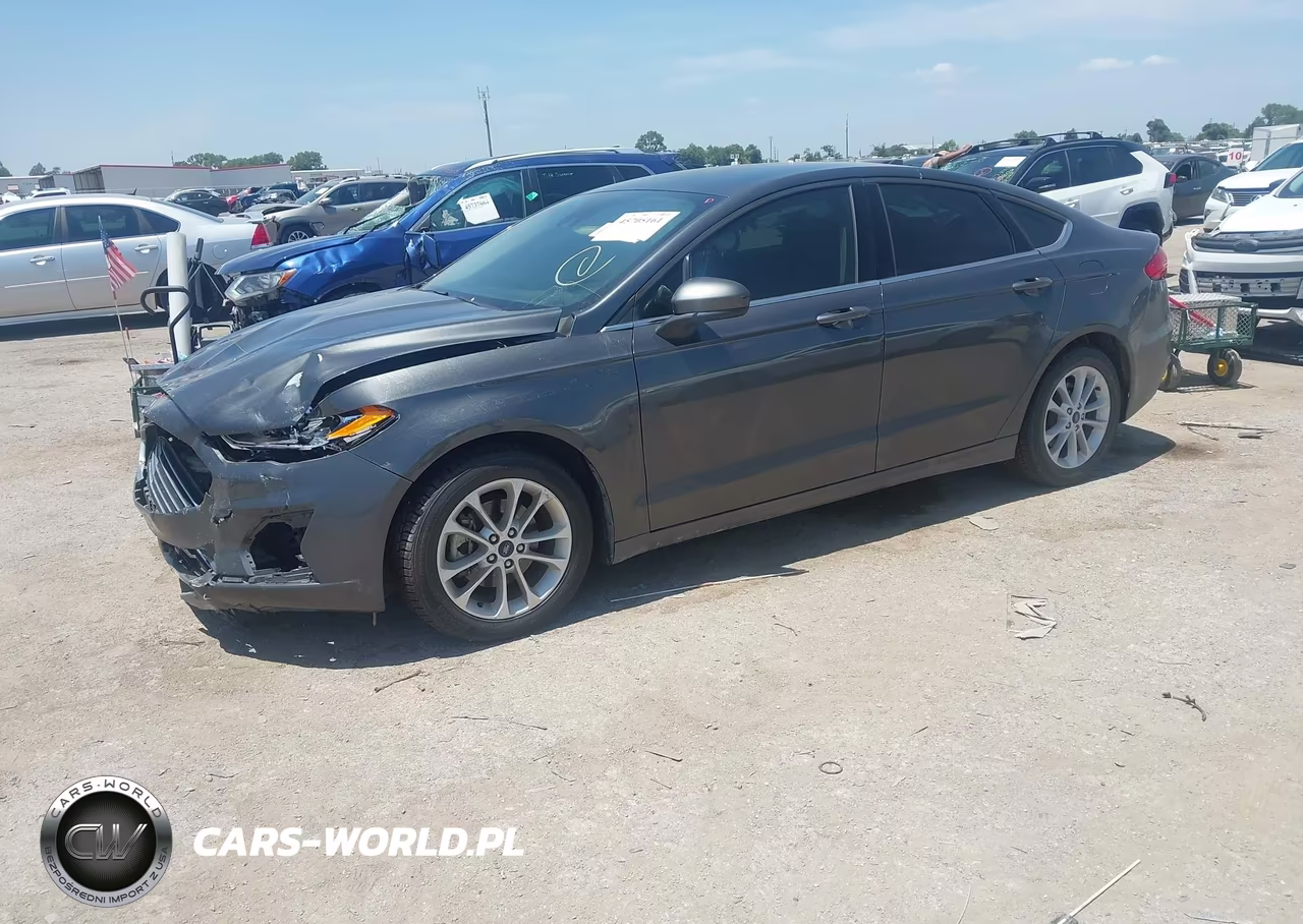 2019 Ford Fusion Se VIN:3FA6P0HD1KR280601 - 2