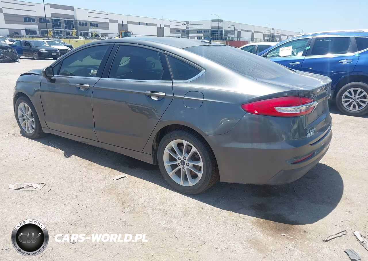 2019 Ford Fusion Se VIN:3FA6P0HD1KR280601 - 3