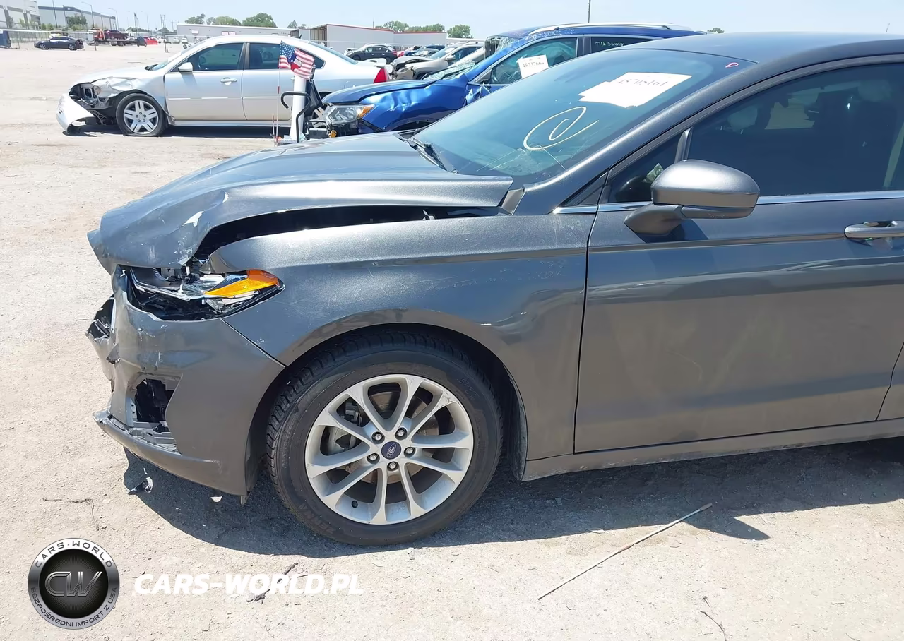 2019 Ford Fusion Se VIN:3FA6P0HD1KR280601 - 6