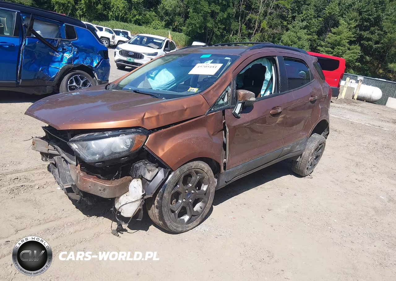 2018 Ford Ecosport Ses VIN:MAJ6P1CL6JC198090 - 2