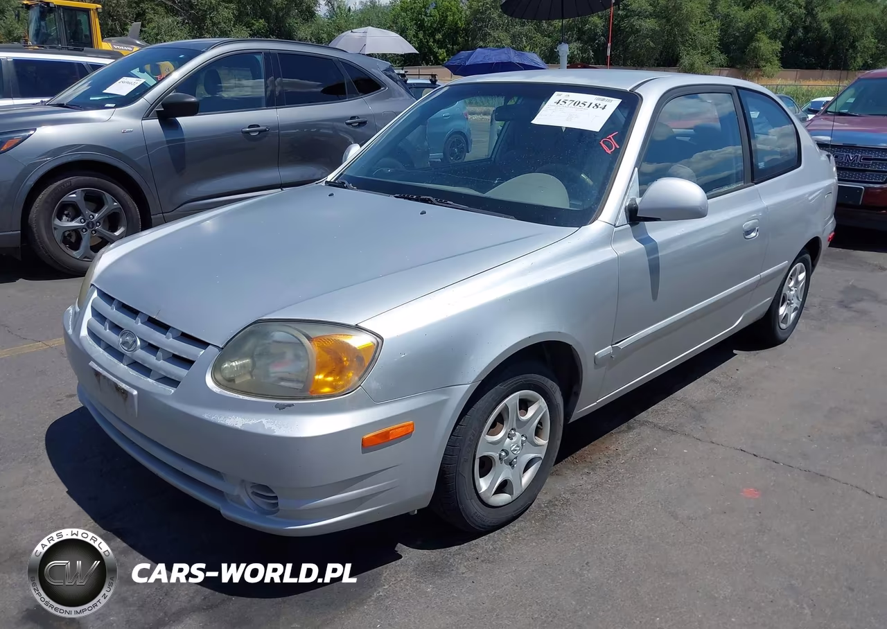 2005 Hyundai Accent Gls-Gt VIN:KMHCG35C25U349797 - 2