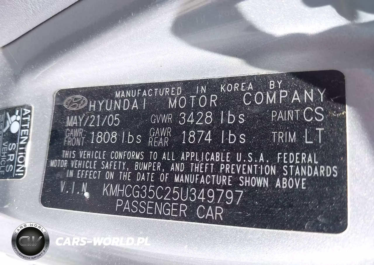 2005 Hyundai Accent Gls-Gt VIN:KMHCG35C25U349797 - 9