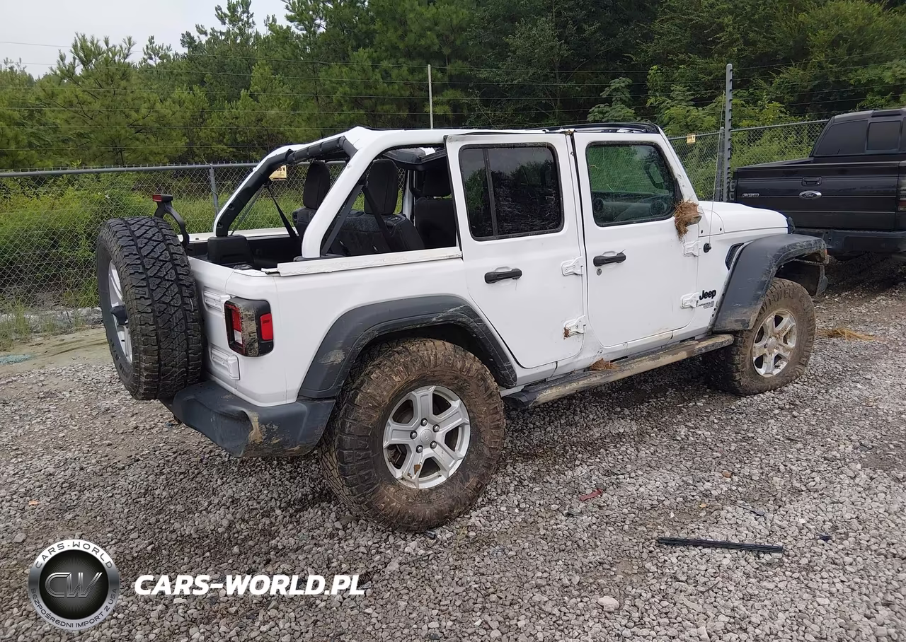 2021 Jeep Wrangler Unlimited Sport S 4X4 VIN:1C4HJXDN4MW791361 - 4