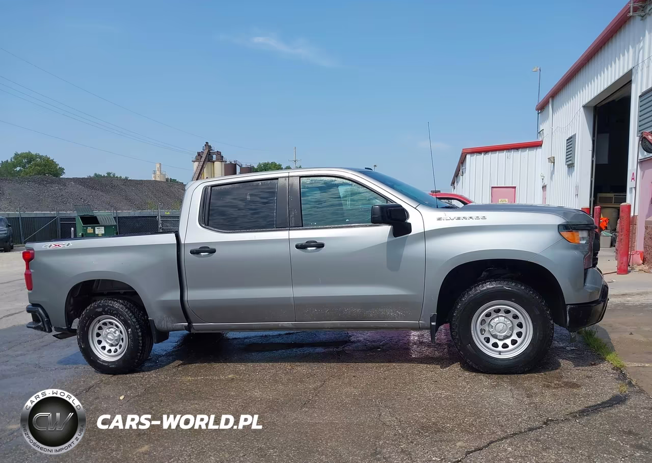 2023 Chevrolet Silverado 1500 4Wd Short Bed Wt VIN:1GCUDAED5PZ227861 - 18