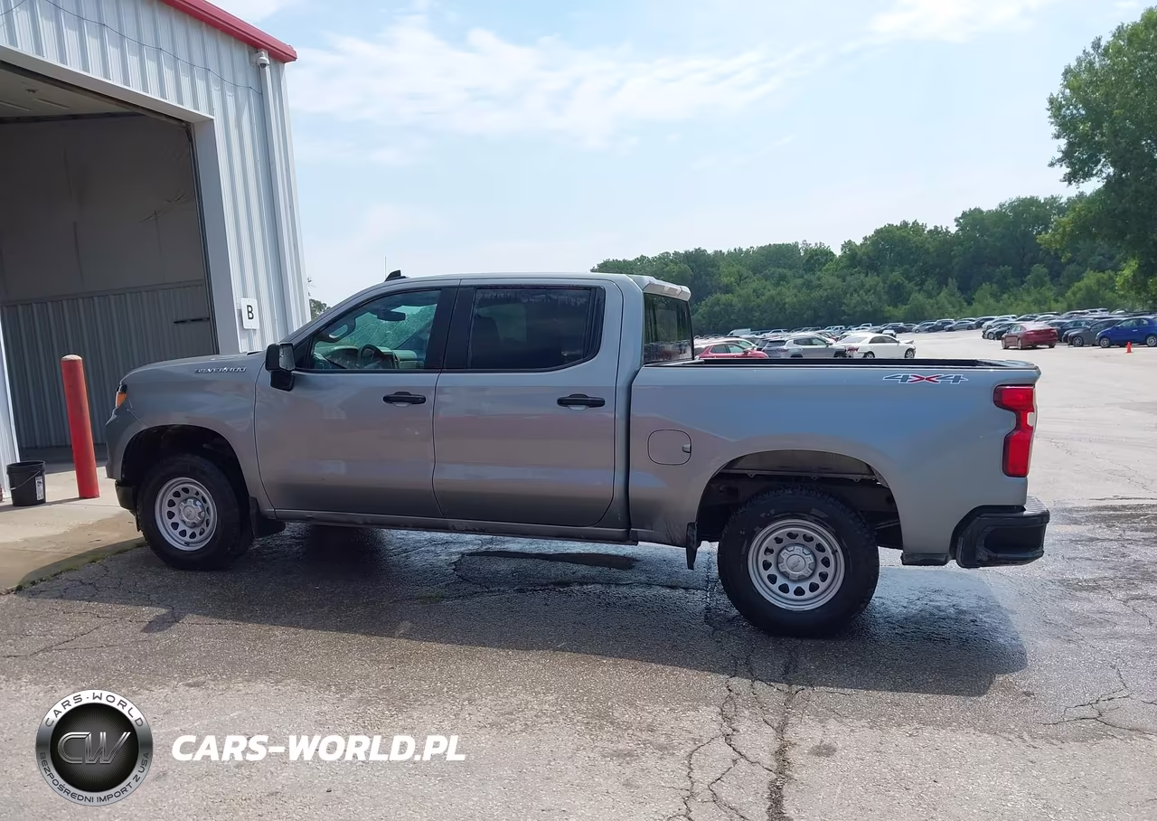 2023 Chevrolet Silverado 1500 4Wd Short Bed Wt VIN:1GCUDAED5PZ227861 - 19