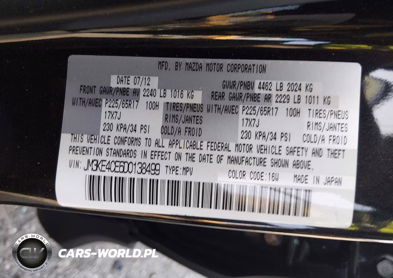 2013 Mazda Cx-5 Touring VIN:JM3KE4CE6D0138499 - 9