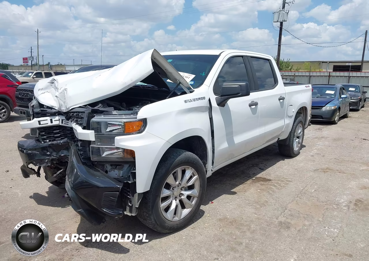 2021 Chevrolet Silverado 1500 4Wd Short Bed Wt VIN:3GCPYAEH1MG455100 - 2