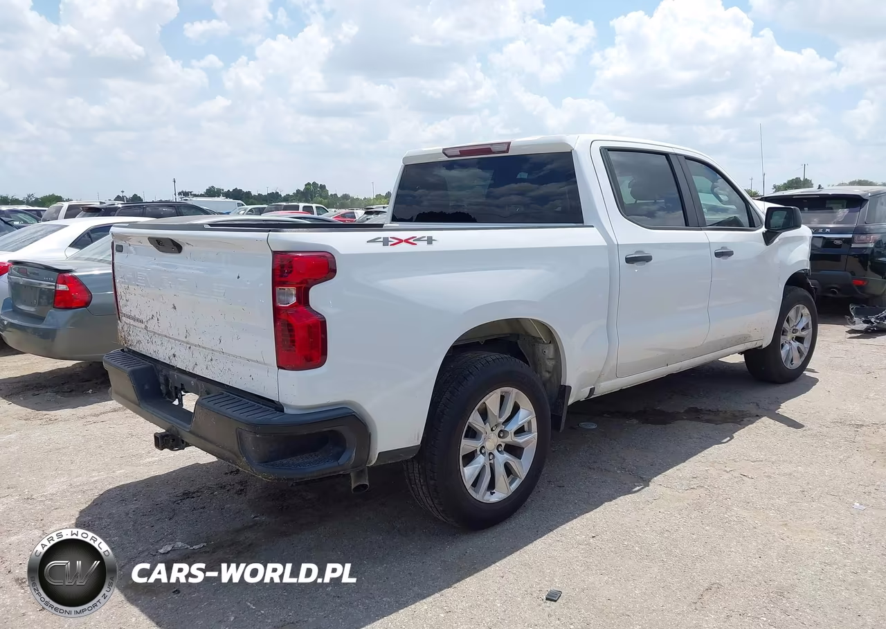 2021 Chevrolet Silverado 1500 4Wd Short Bed Wt VIN:3GCPYAEH1MG455100 - 4