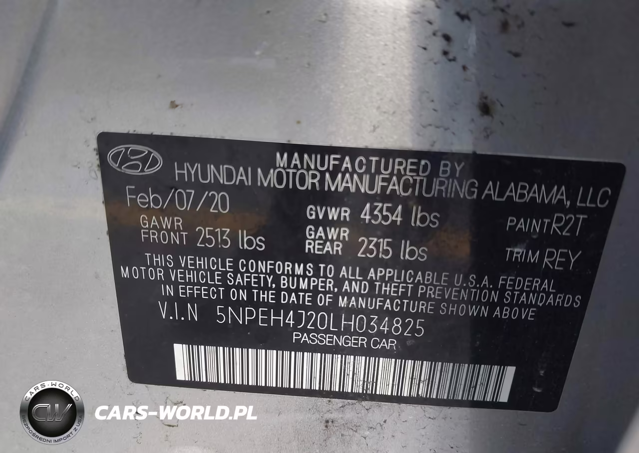 2020 Hyundai Sonata Limited VIN:5NPEH4J20LH034825 - 9