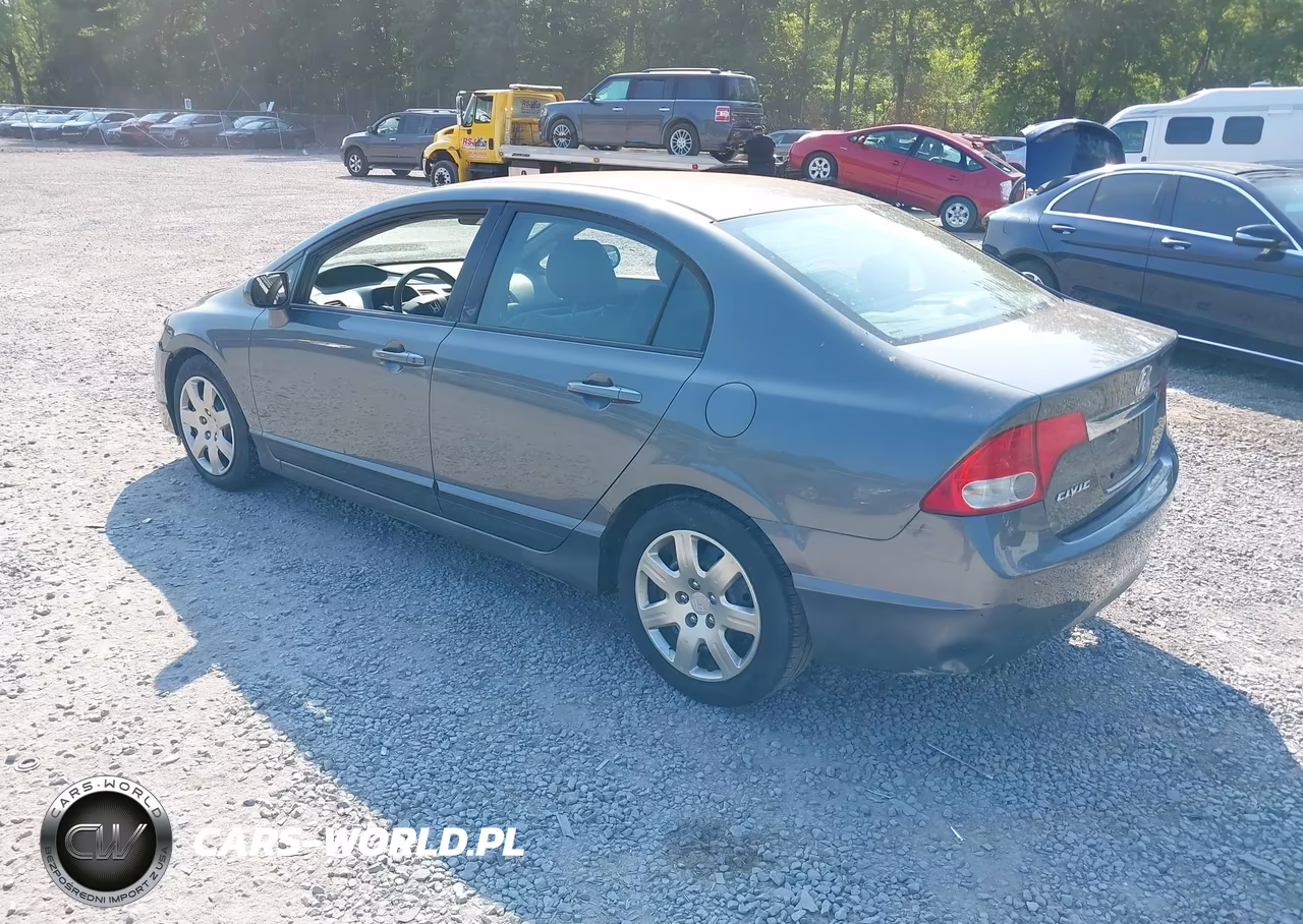 2010 Honda Civic Lx VIN:19XFA1E5XAE047448 - 3