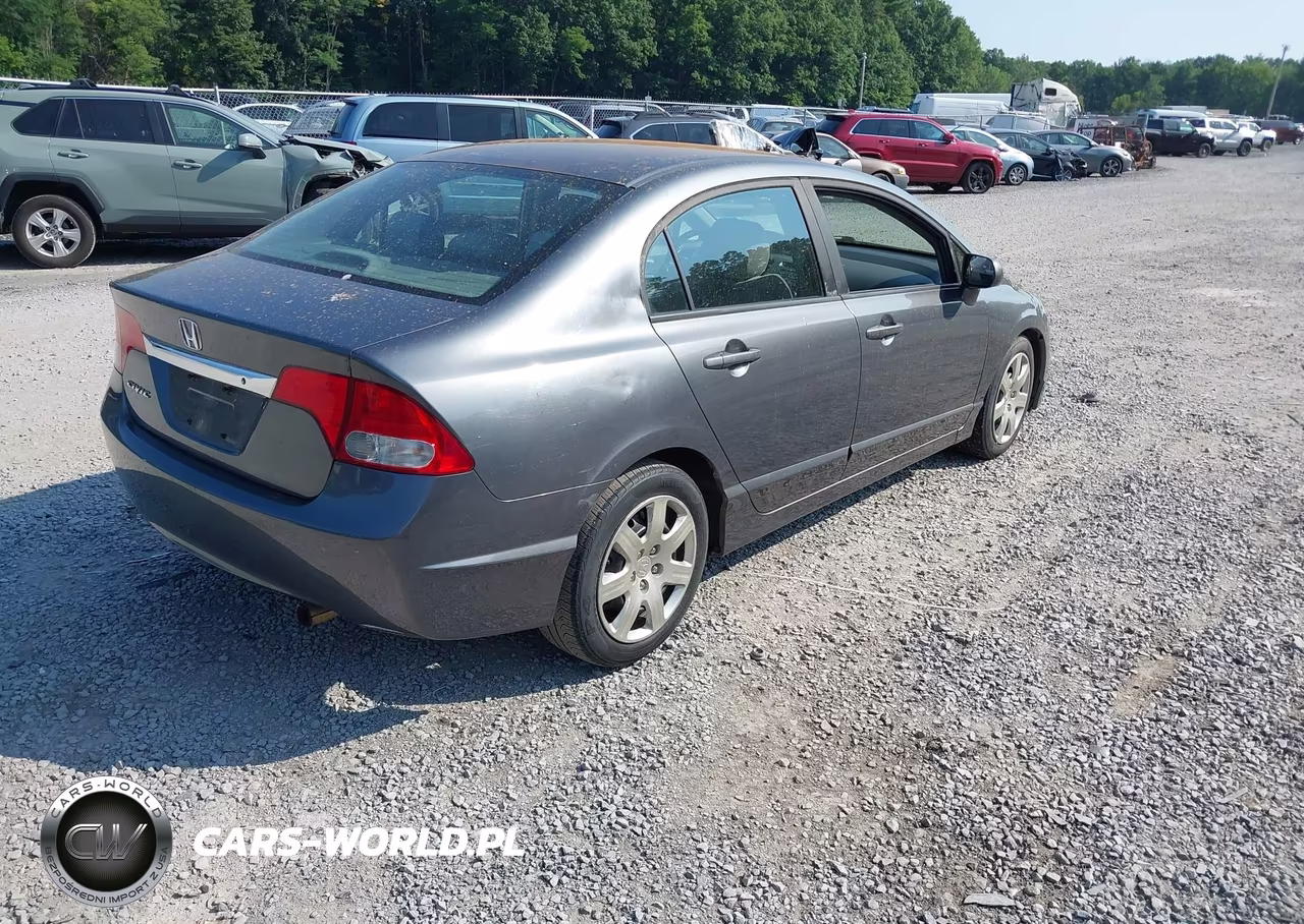 2010 Honda Civic Lx VIN:19XFA1E5XAE047448 - 4
