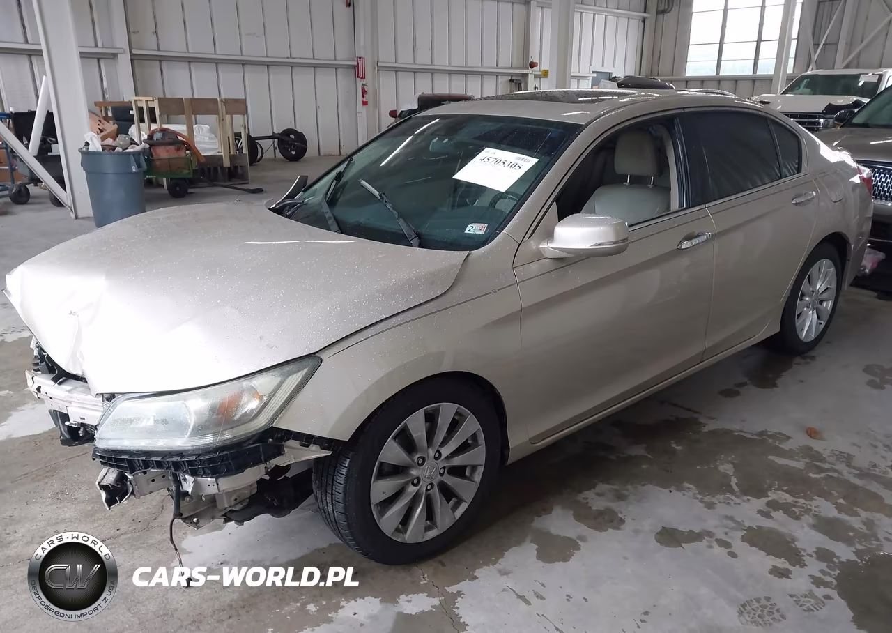 2014 Honda Accord Ex-L V-6 VIN:1HGCR3F86EA011735 - 2