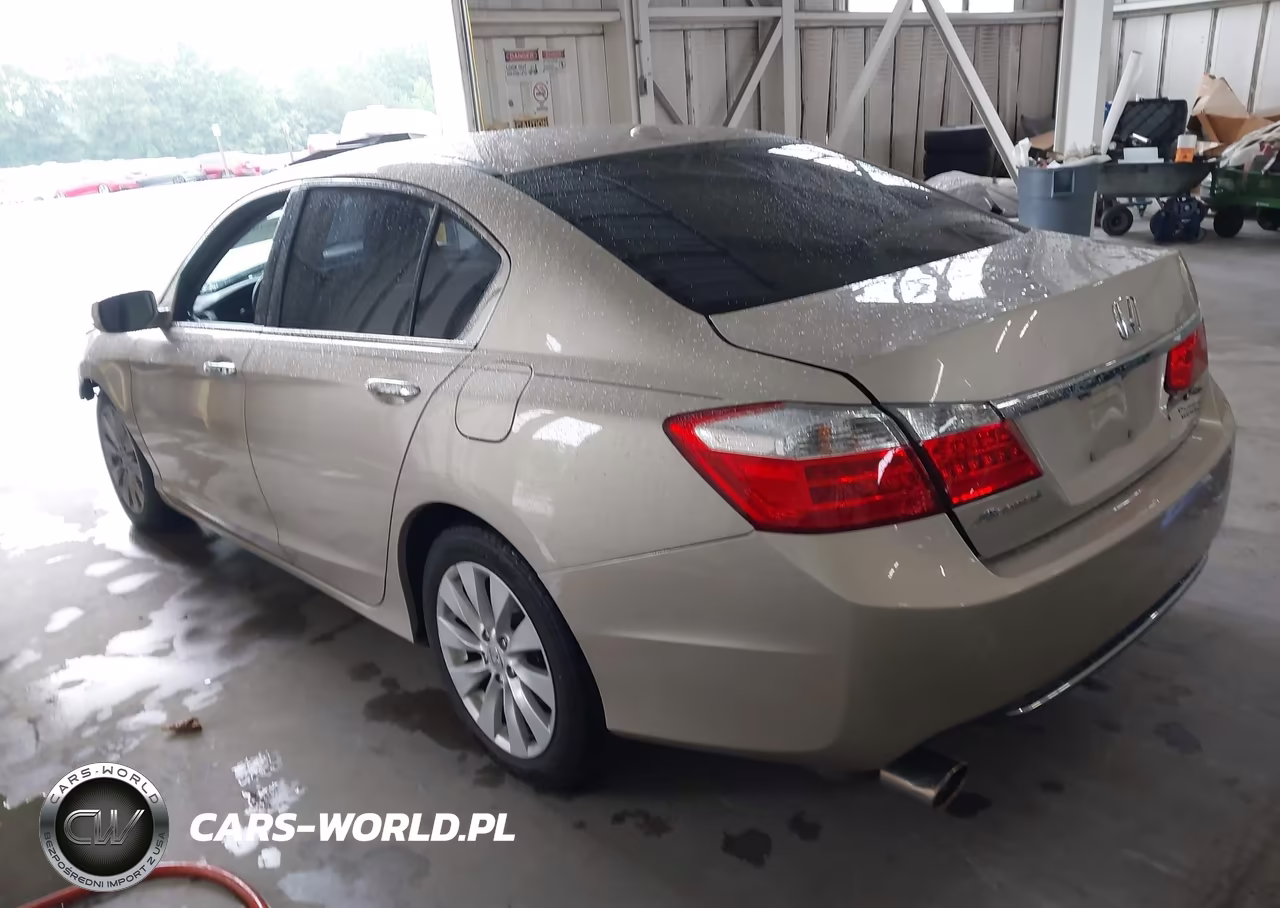 2014 Honda Accord Ex-L V-6 VIN:1HGCR3F86EA011735 - 3
