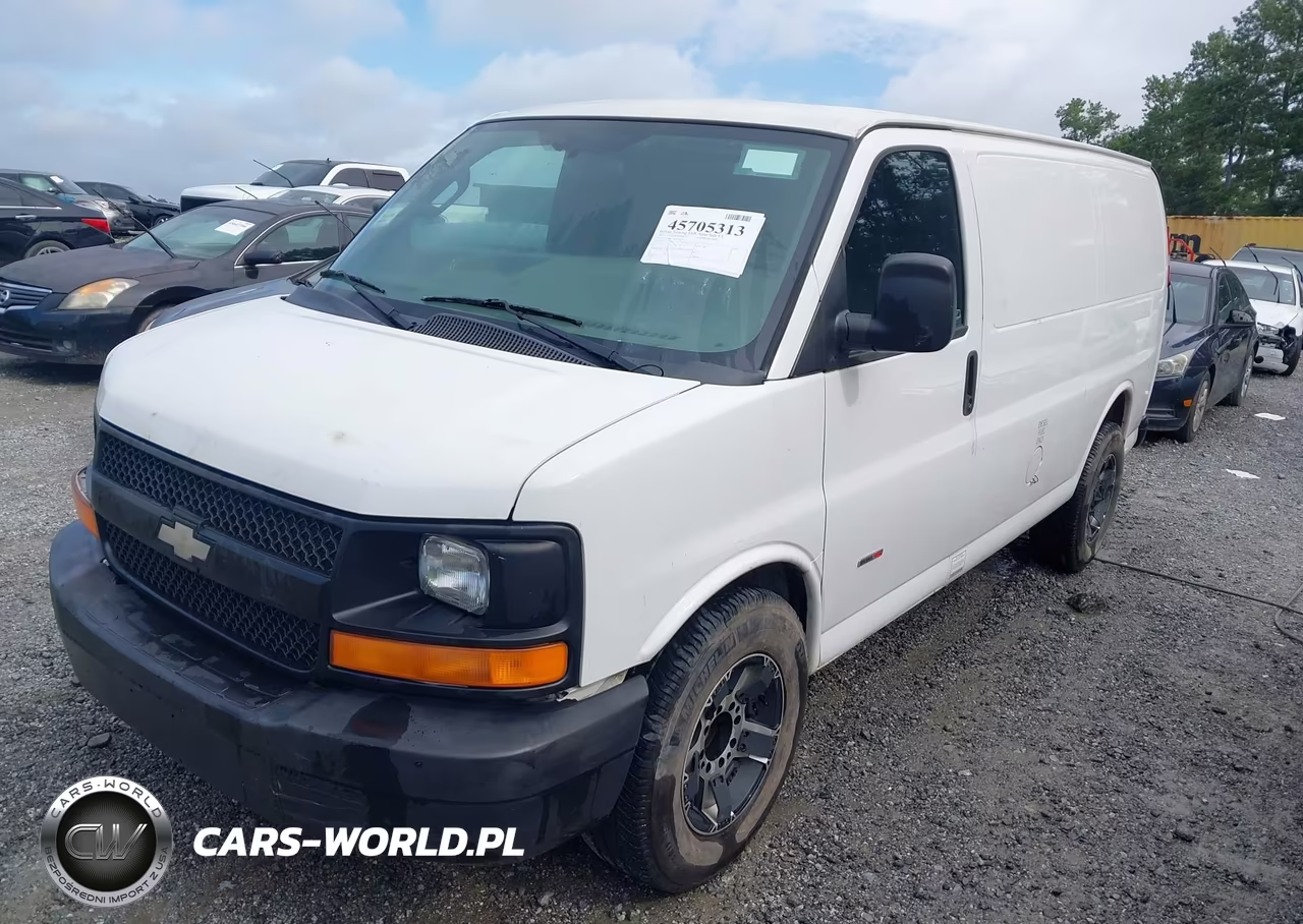 2017 Chevrolet Express 2500 Work Van VIN:1GCWGAF13H1321550 - 2