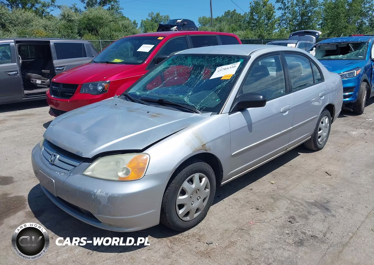 2003 Honda Civic Lx VIN:1HGES16563L022467 - 2