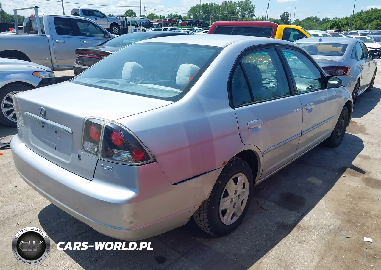 2003 Honda Civic Lx VIN:1HGES16563L022467 - 4