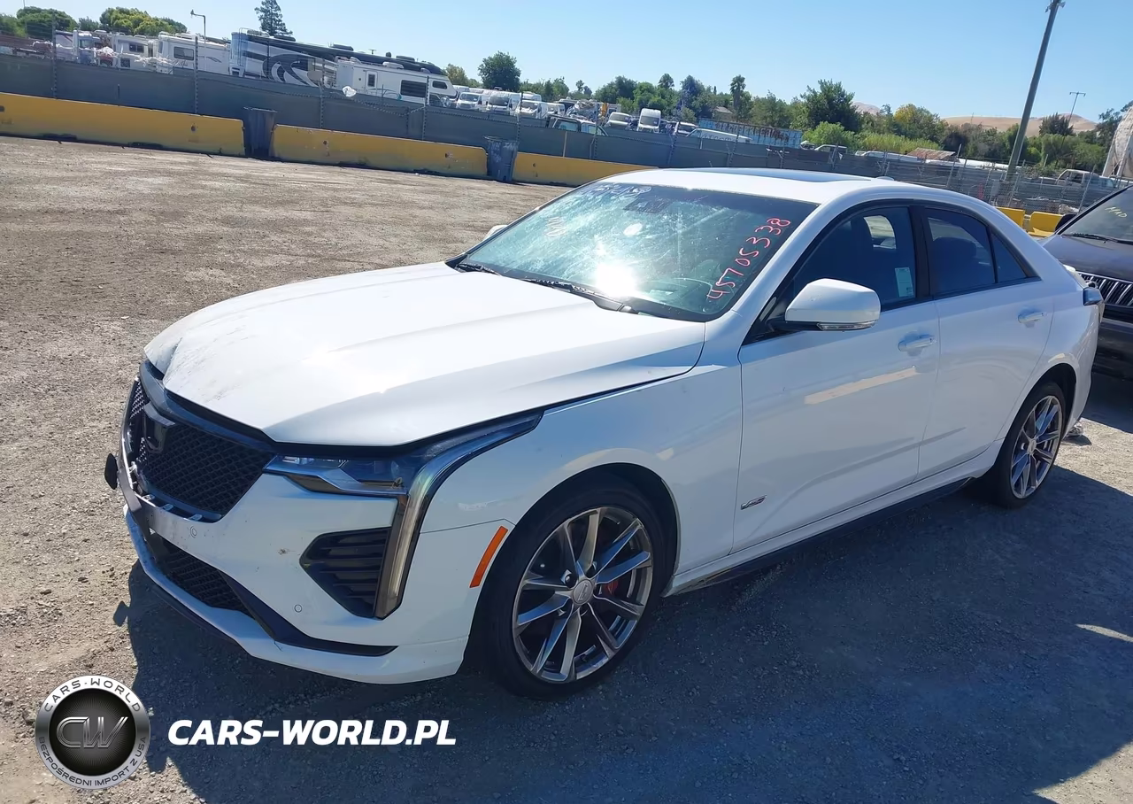 2021 Cadillac Ct4 V-Series VIN:1G6DH5RL7M0135196 - 2