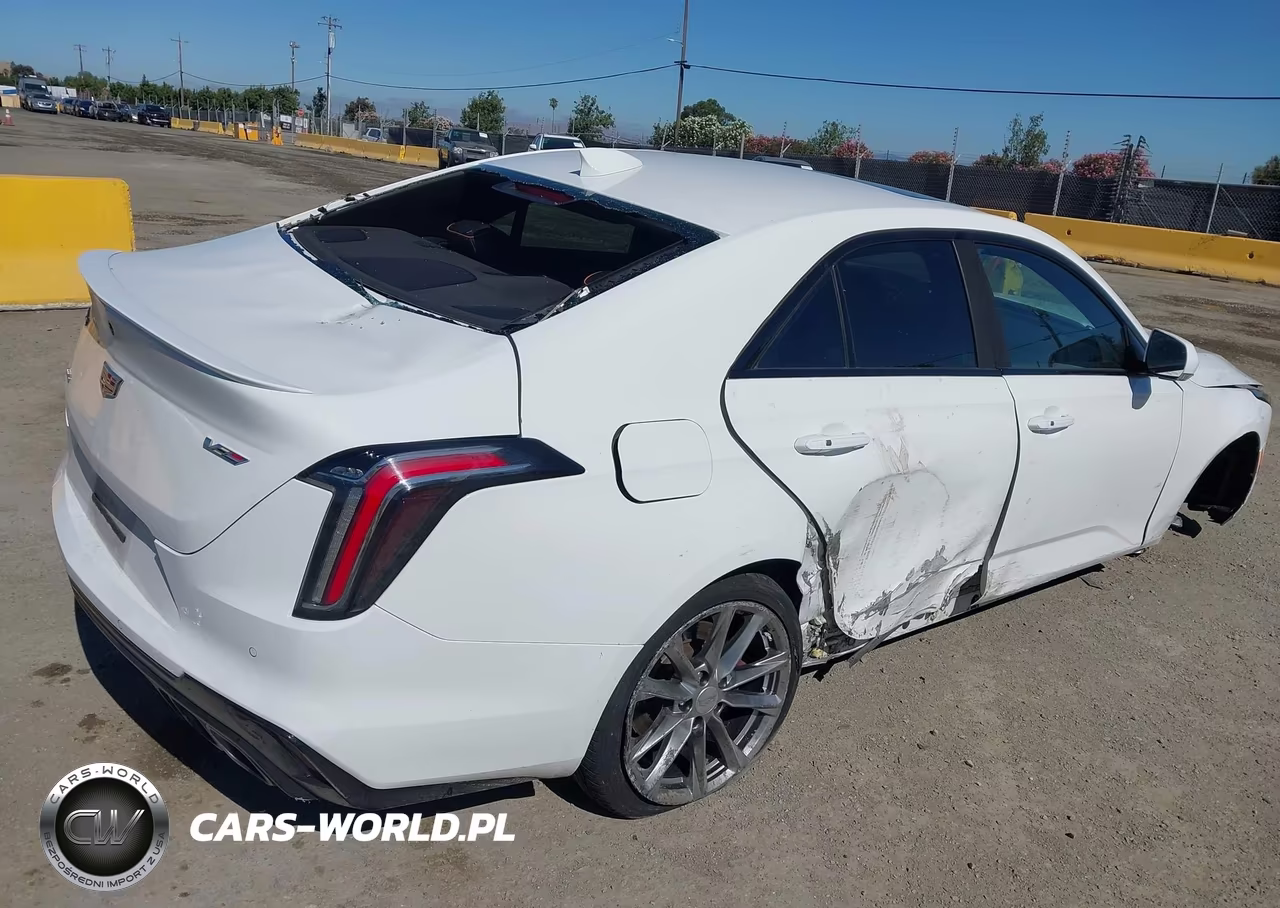 2021 Cadillac Ct4 V-Series VIN:1G6DH5RL7M0135196 - 4