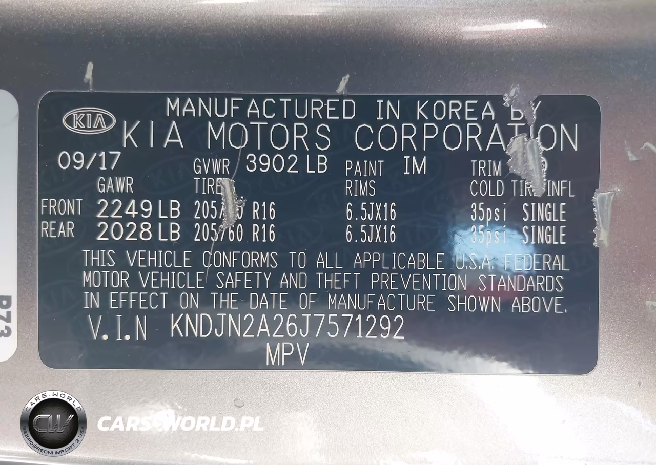 2018 Kia Soul VIN:KNDJN2A26J7571292 - 9