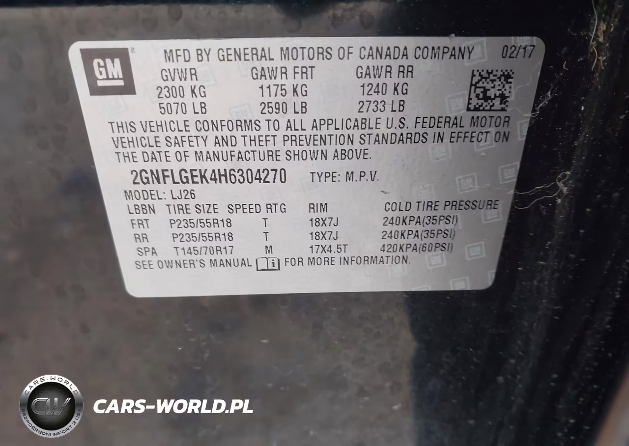 2017 Chevrolet Equinox Premier VIN:2GNFLGEK4H6304270 - 9