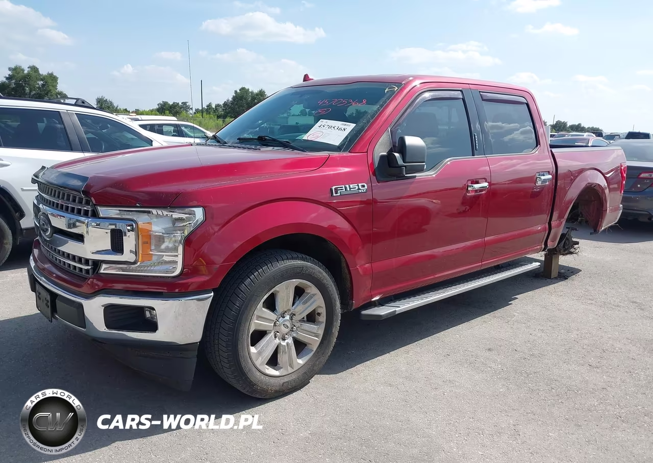 2018 Ford F-150 Xlt VIN:1FTEW1CP3JKF27572 - 2