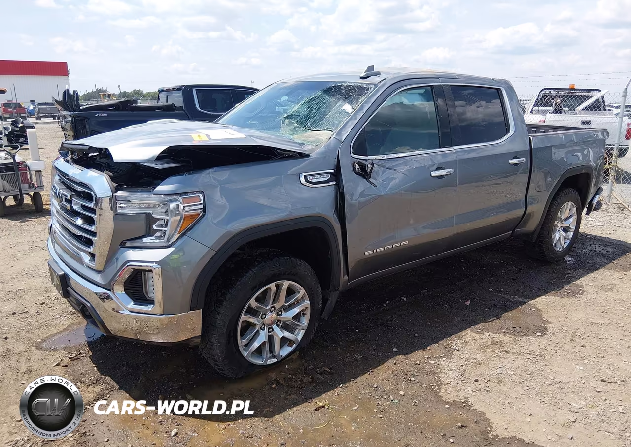 2021 GMC Sierra 1500 4Wd Short Box Slt VIN:3GTU9DED1MG262623 - 2