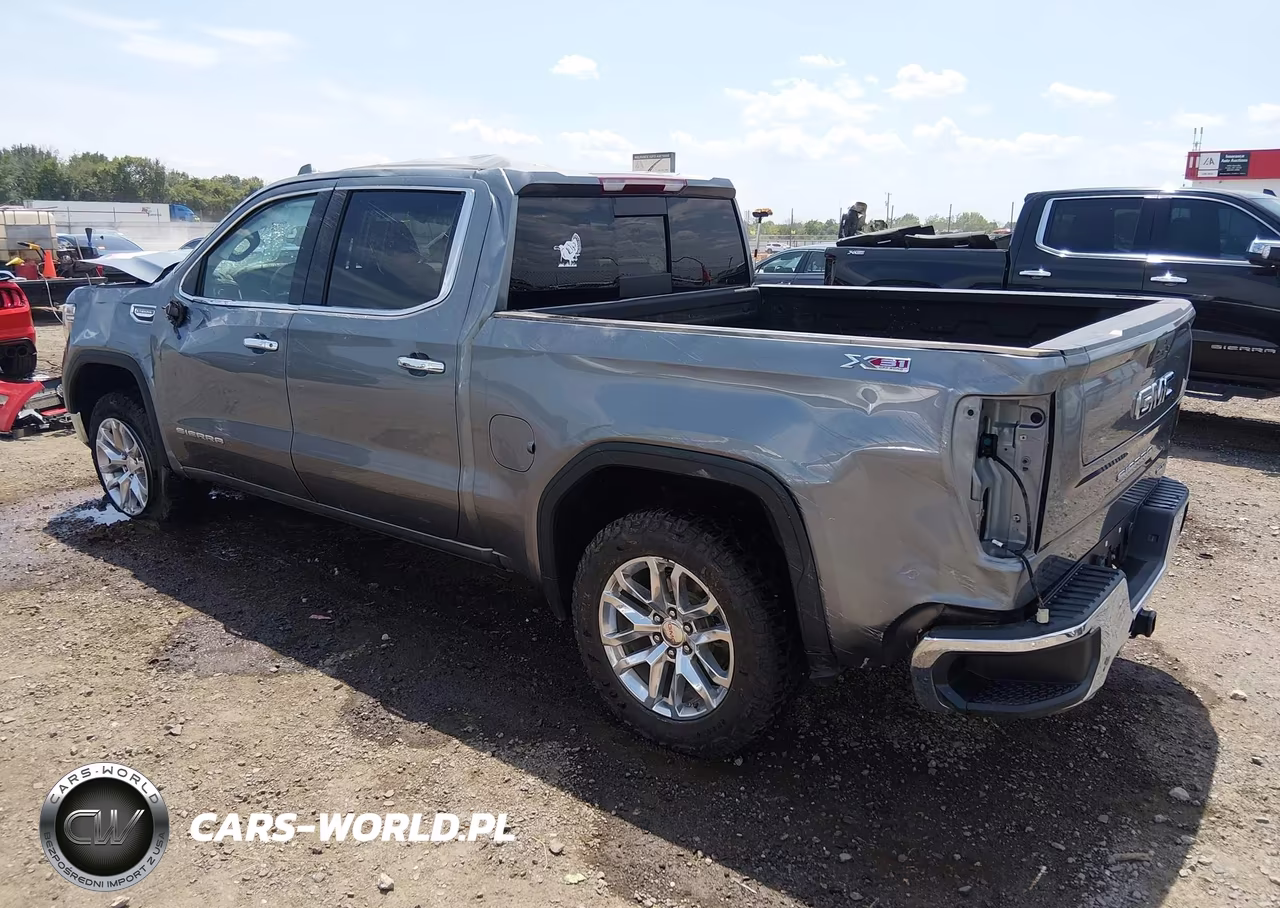 2021 GMC Sierra 1500 4Wd Short Box Slt VIN:3GTU9DED1MG262623 - 3
