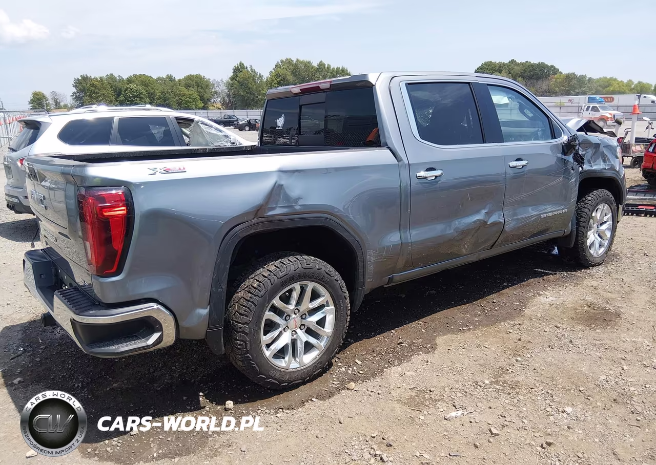 2021 GMC Sierra 1500 4Wd Short Box Slt VIN:3GTU9DED1MG262623 - 4