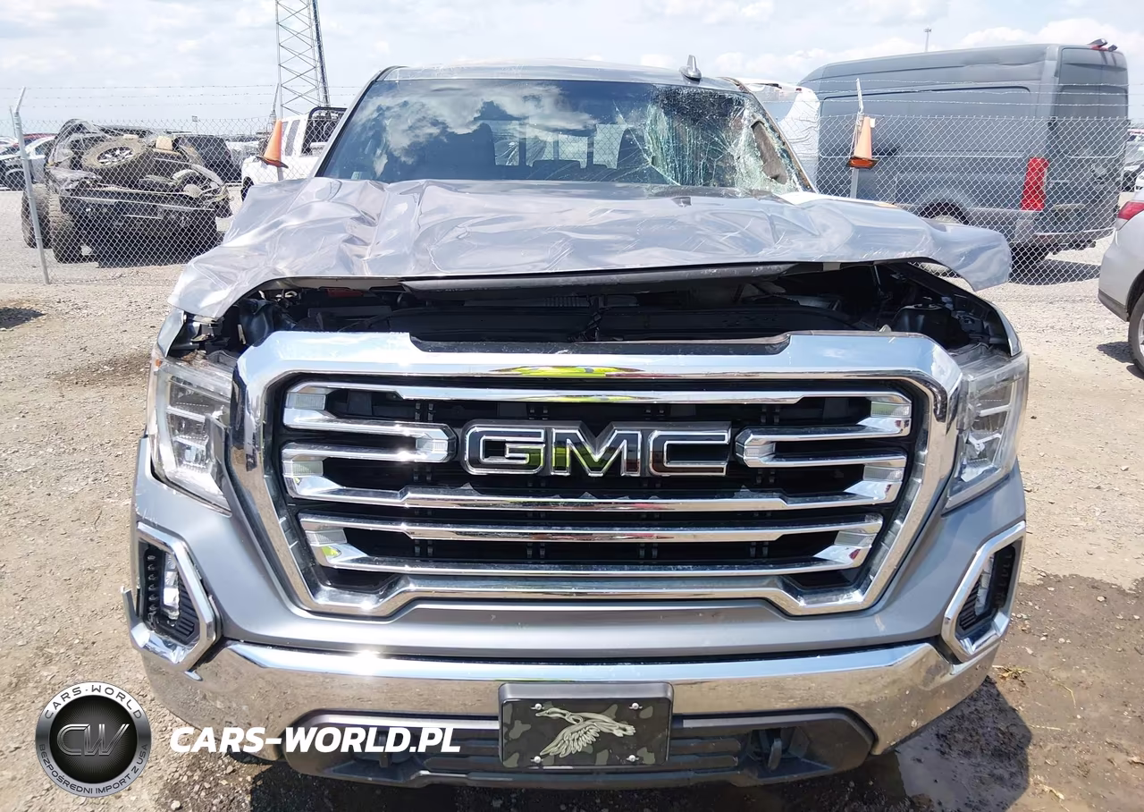 2021 GMC Sierra 1500 4Wd Short Box Slt VIN:3GTU9DED1MG262623 - 6