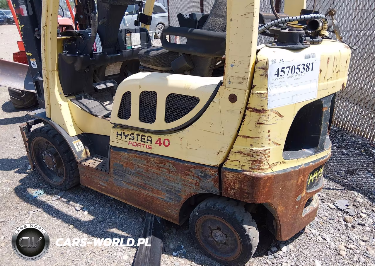 2008 Hyster Forklift VIN:F187V13700F - 12
