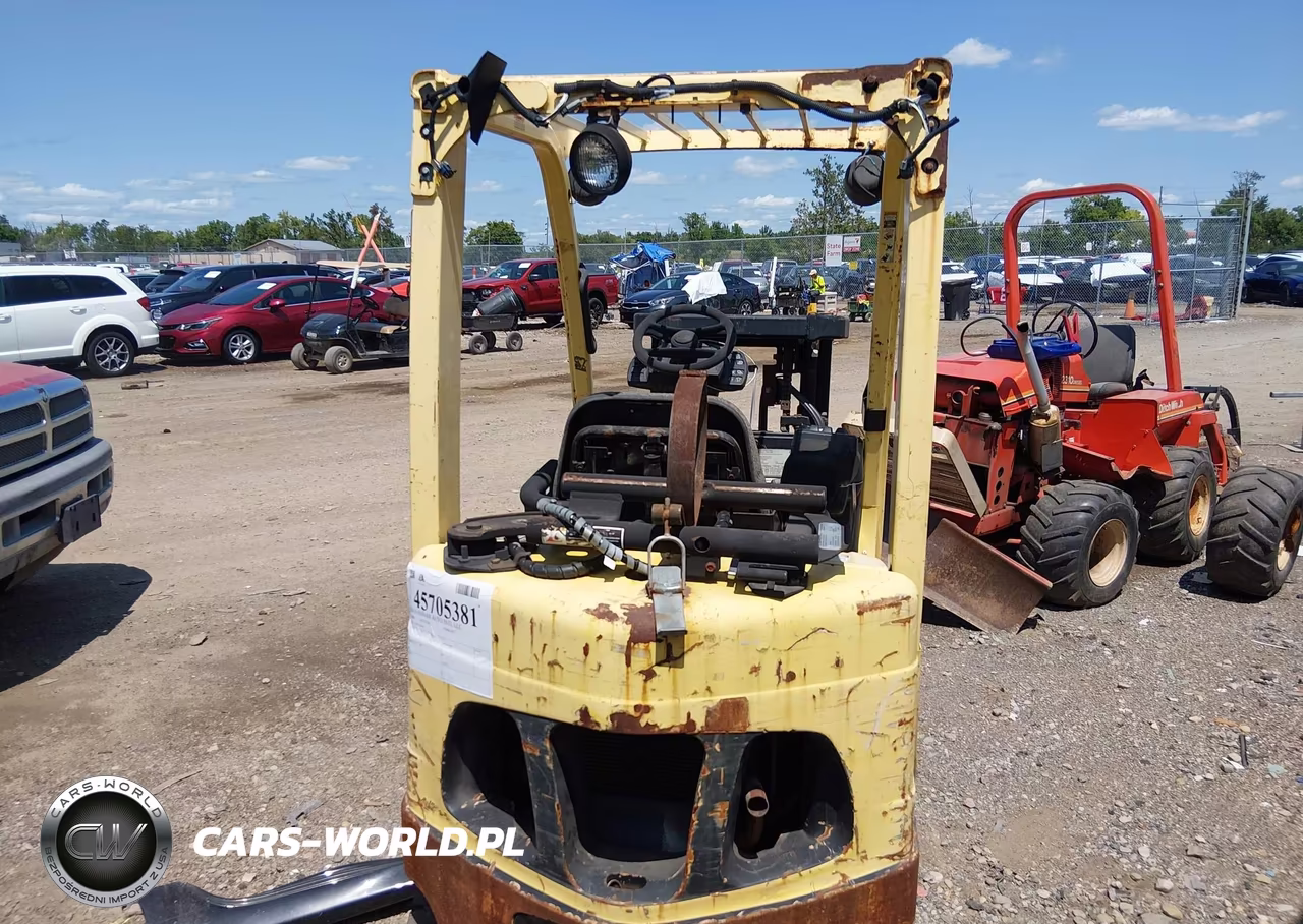 2008 Hyster Forklift VIN:F187V13700F - 4